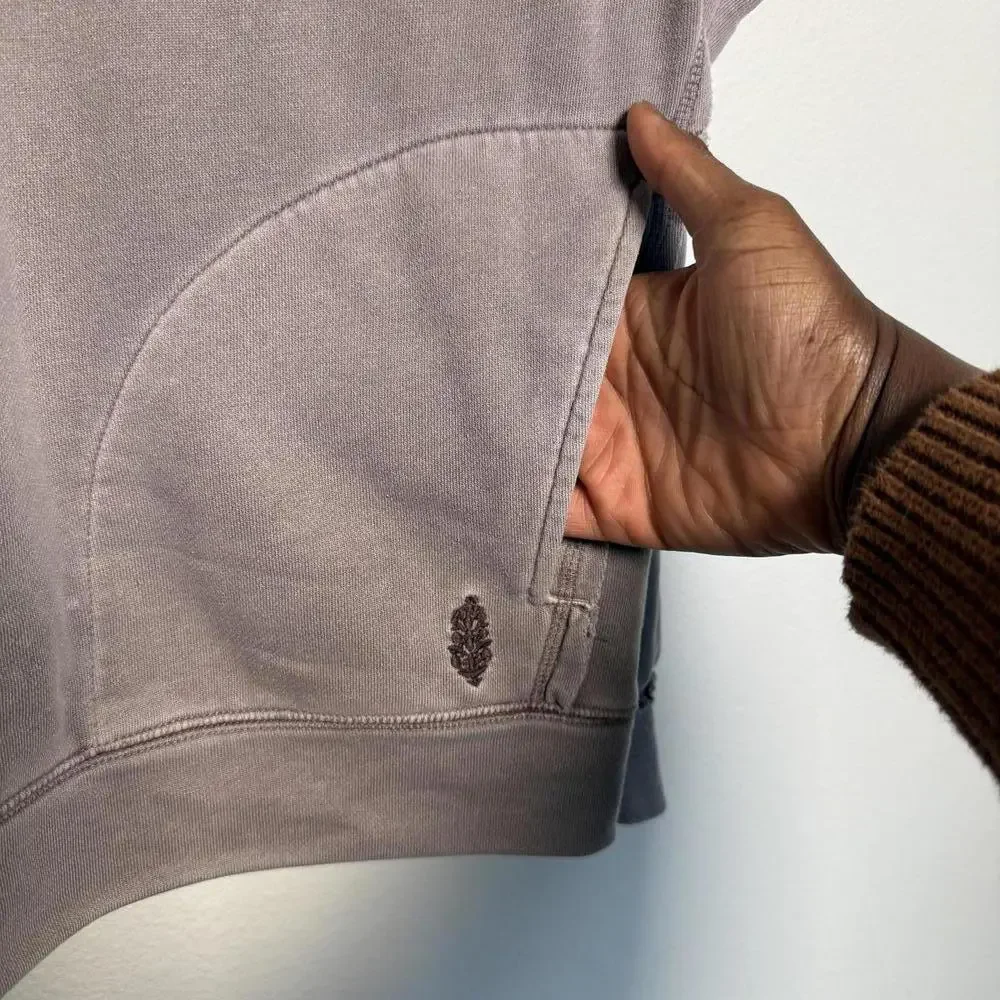 Free People movement Oversize Crewneck Sweatshirt with Pockets - Picture 5 of 5